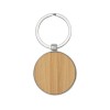 Круглый брелок Nino из бамбука, дерево