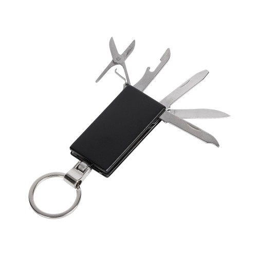 Мультитул-брелок 5-в-1 «Badge», черный