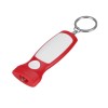 Брелок-фонарик "Каяма", красный/белый