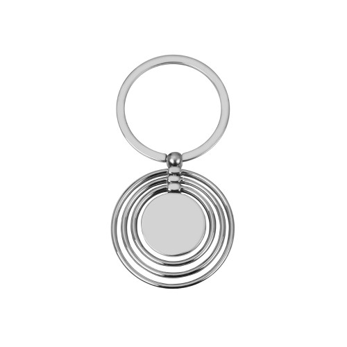 Брелок "Кольца", серебристый (Р)