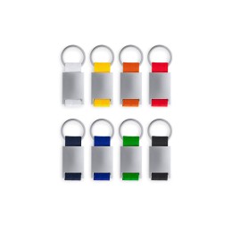 Брелок MINERAL, серебристый/красный