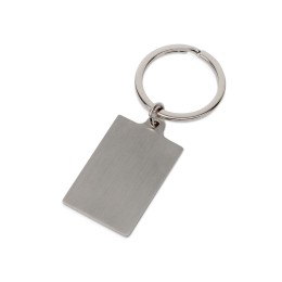 Брелок "Steel RCT" прямоугольный, серебристый