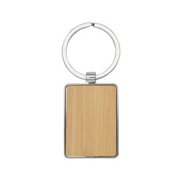 Прямоугольный брелок Neta из бамбука, дерево