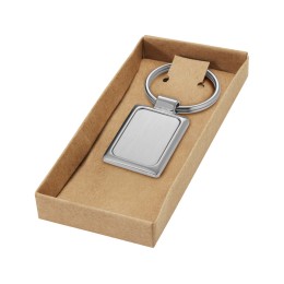 Брелок «Квадро», серебристый