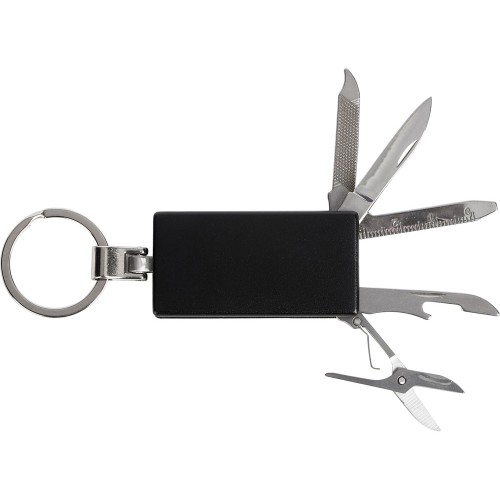 Мультитул-брелок 5-в-1 «Badge», черный