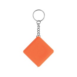 Брелок-рулетка, 1 м., оранжевый