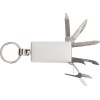 Мультитул-брелок 5-в-1 «Badge», серебристый