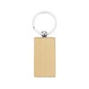 Брелок "Wood RCT" прямоугольный, бежевый