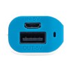 Портативное зарядное устройство (power bank) Basis, 2000 mAh, белый/светло-голубой