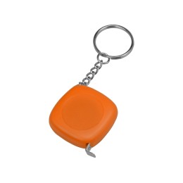 Брелок-рулетка 1м "Block", оранжевый