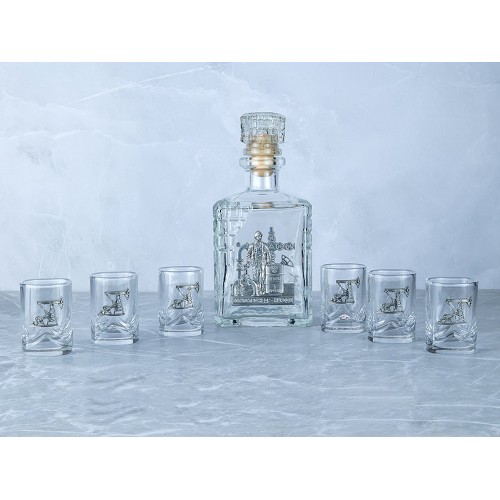 Набор со штофом НЕФТЯНОЙ