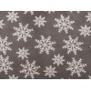 Плед Snowflake новогодний