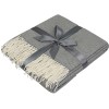 Акриловый плед Dapple 160x210 см, холодный серый
