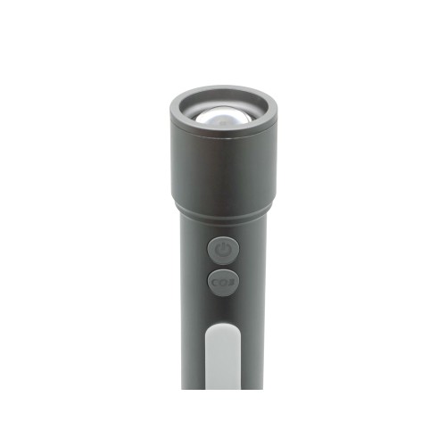 Фонарь аккумуляторный с регулируемым фокусом "Vortez", 9 режимов, 650 Лм