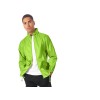 Ветровка "Miami" мужская с чехлом, зеленое яблоко