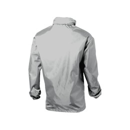 Ветровка "Miami" мужская с чехлом, серебристый