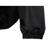 Короткий дождевик "Tornado" со светоотражающими элементами, черный