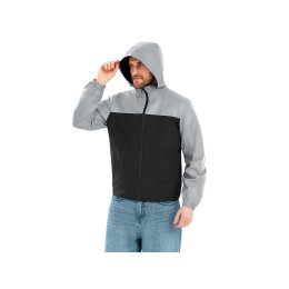 Ветровка светоотражающая «Рефлектор гибрид», светоотражающий/черный