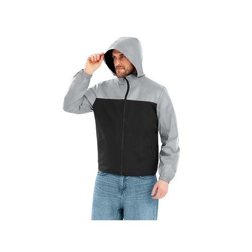 Ветровка светоотражающая «Рефлектор гибрид», светоотражающий/черный