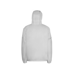 Короткий дождевик "Tornado" со светоотражающими элементами, белый