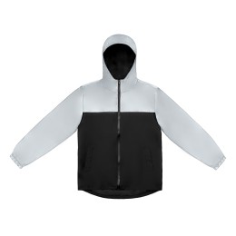 Ветровка светоотражающая «Рефлектор гибрид», светоотражающий/черный