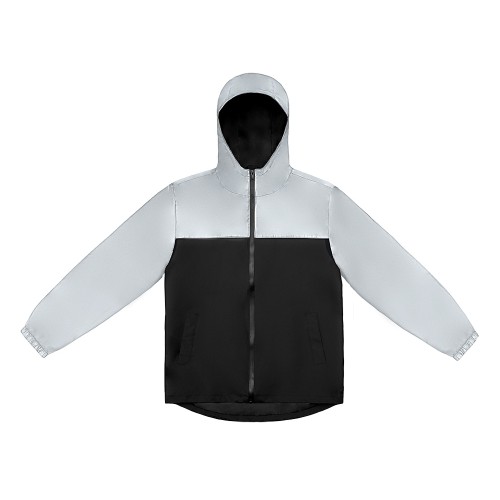 Ветровка светоотражающая «Рефлектор гибрид», светоотражающий/черный