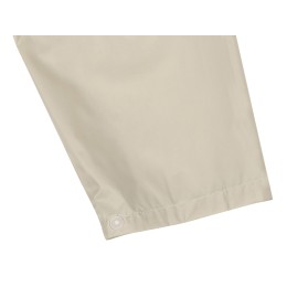 Длинный дождевик Lanai  из полиэстера со светоотражающей тесьмой, молочный