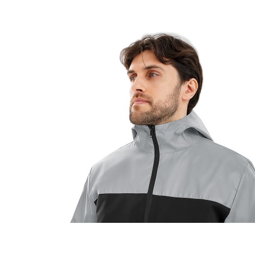 Ветровка светоотражающая «Рефлектор гибрид», светоотражающий/черный