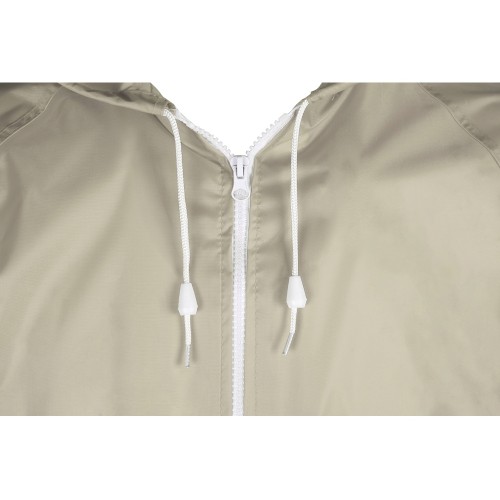 Короткий дождевик Maui из полиэстера, молочный