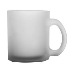 Стеклянная матовая кружка "Омбре" с градиентом для сублимации, черный