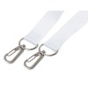 Ланъярд 2 см под сублимацию с 2-мя карабинами, серебристый