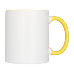 Цветная кружка Pix для сублимации, белый/желтый