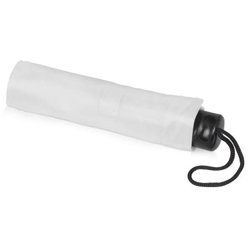 Зонт складной "Columbus", механический, 3 сложения, с чехлом, белый