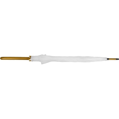 Зонт-трость "Радуга", белый