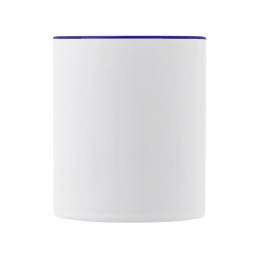 Керамическая кружка со стеклянной ручкой для сублимации "Charm", синий