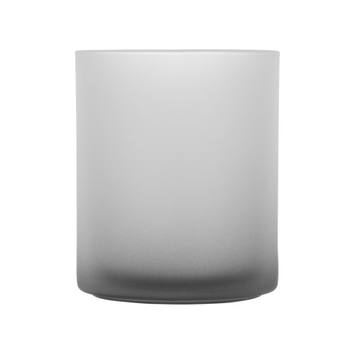 Стеклянная матовая кружка "Омбре" с градиентом для сублимации, черный