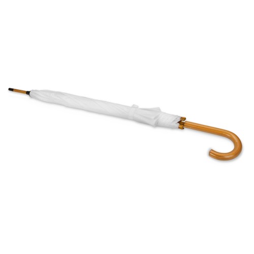 Зонт-трость "Радуга", белый