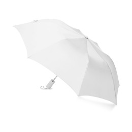 Зонт складной "Tulsa", полуавтоматический, 2 сложения, с чехлом, белый (Р)