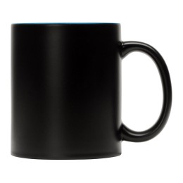 Кружка-хамелеон Surprise матовая, черный/голубой