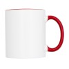 Цветная кружка Pix для сублимации, белый/красный