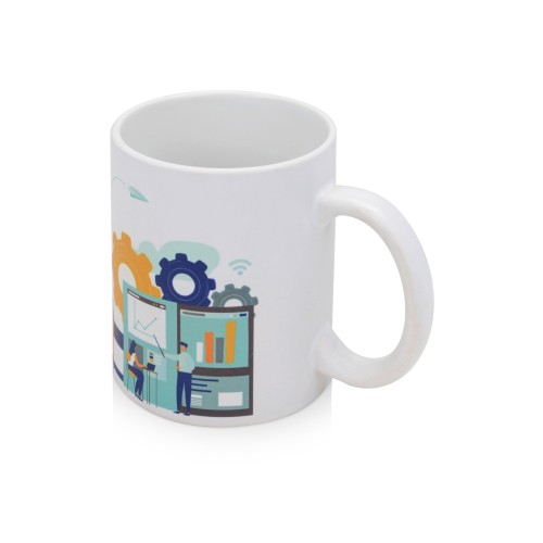 Кружка для сублимации «Sublime Matte», белый матовый