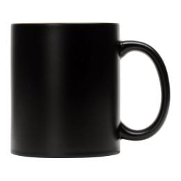 Кружка-хамелеон Surprise матовая, черный/желтый (Р)