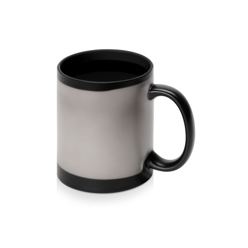 Кружка-хамелеон Surprise матовая, черный/черный (Р)