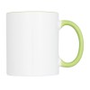 Цветная кружка Pix для сублимации, белый/зеленый