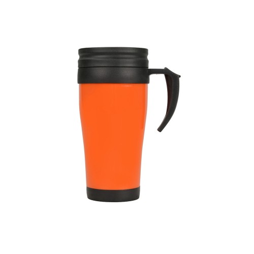 Кружка с термоизоляцией "Silence" 350мл, оранжевый