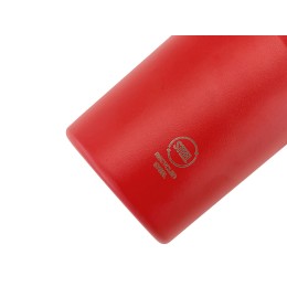 Термокружка «Крэнстон» с двойными стенками из переработанной нержавеющей стали, красный