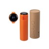 Вакуумная термокружка Waterline с медной изоляцией «Bravo», 400 мл, тубус, оранжевый