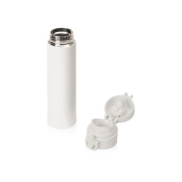 Вакуумная герметичная термокружка «Inter», белый, нерж. сталь