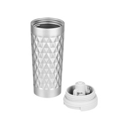 Герметичная вакуумная термокружка "Matrix",450 мл, серебристый