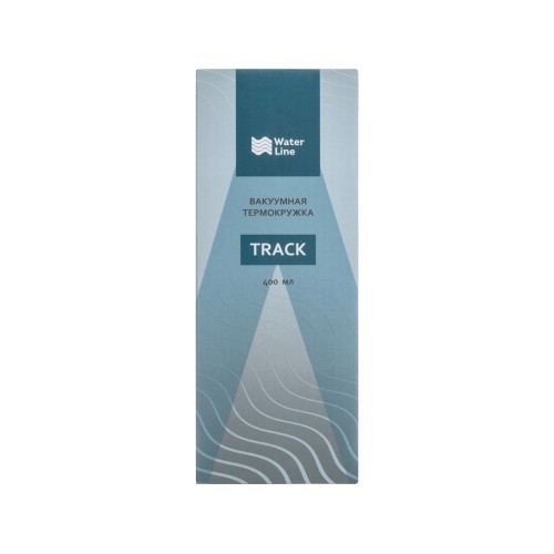 Термокружка с крышкой 360 градусов «Track», 400 мл, белый